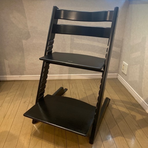 Stokke Tripp Trapp  ストッケ トリップトラップ  ハイチェア   ブラック