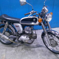 YAMAHA YB-1-2 黒/銀 格安提供車 エンジン始動確認...