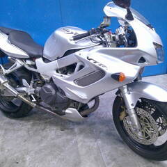 HONDA VTR1000F 銀 車検予備検対応車 エンジン始動...