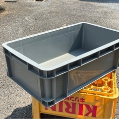 《新品未使用》　プラ箱　サンコー　サンボックス　#22e グレー...
