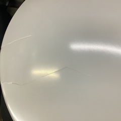 万代店　アイリスオーヤマ　シーリングライト　カバー割れ有りの画像