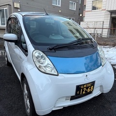 現車確認大歓迎 三菱 アイミーブ 電気自動車 黒ナンバー 車検7...