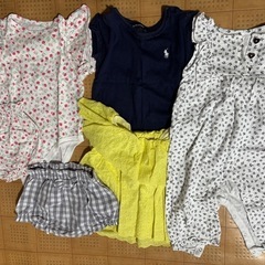 80cm 夏服　女の子