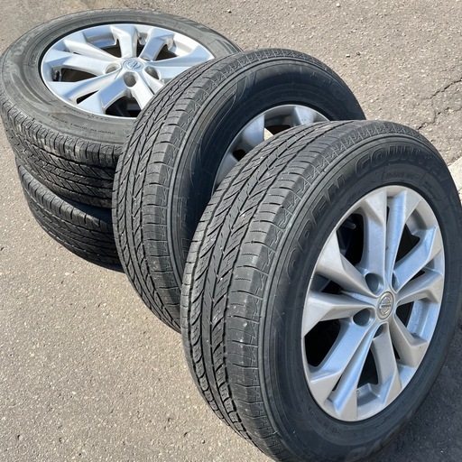 225/65R17 102H 新品タイヤ・ホイールセット OPEN COUNTRY 新品タイヤホイール 17インチ 4本セット TOYO オープン