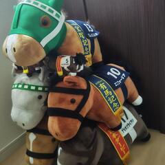 競馬ぬいぐるみ　エフフォーリア他