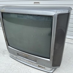 アイワ VX-T21GX1 ブラウン管テレビ VHS見れます　a...