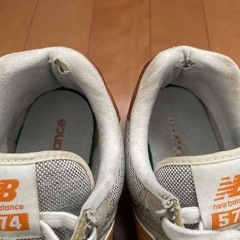 中古品　New balance 574  　27.5cmの画像