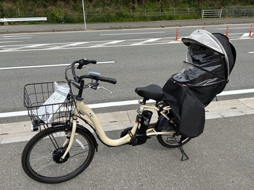 ⭐︎美品！ ペルテック電動アシスト自転車 24型  TDH-408Lチャイルドシート付き⭐︎