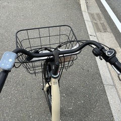 ⭐︎美品！ ペルテック電動アシスト自転車 24型  TDH-408Lチャイルドシート付き⭐︎の画像