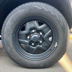 【大幅最終値下げ‼️】JB64 ジムニー純正ホイール＋タイヤセッ...