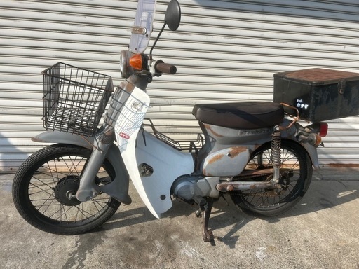 スーパーカブ50 C50 オシャレな1台！サビ塗装 実働車両