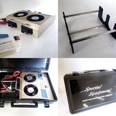 Shinwa MAX7000 MKⅡ 放電機能付ニッカドバッテリー充電器 YOKOMO パワーサプライセット 動作未確認 札幌市 新道東店の画像