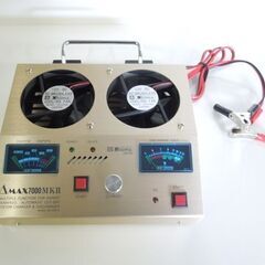 Shinwa MAX7000 MKⅡ 放電機能付ニッカドバッテリー充電器 YOKOMO パワーサプライセット 動作未確認 札幌市 新道東店の画像