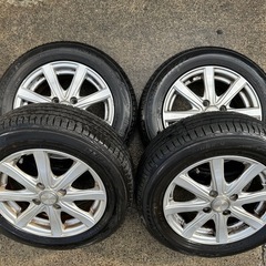 ホンダ　フィット　普通タイヤ、アルミホイール　175/65R14 の画像