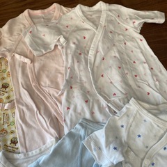 新生児肌着　の画像