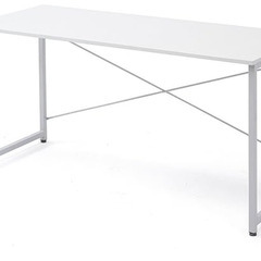 サンワダイレクト シンプルワークデスク 幅140cm×奥行60cm の画像