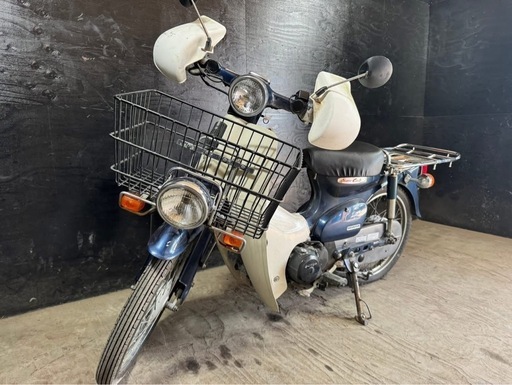 ★支払総額6.2万円★関東圏内即日配送可能！！全車走行テスト済み！ ホンダ ブレスカブ50FI 青 AA01 ナックルガード！ フロントカゴ付き！ リアキャリア付き！ 4ストインジェクション！ グリップヒーター！ 低燃費！