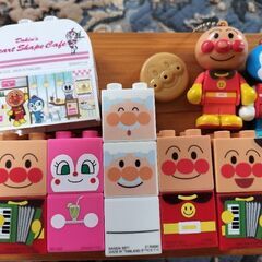 アンパンマンブロック【おまけつき】ブロックラボの画像