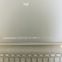 Logicool/10.9インチ iPad Air用 Folio Touchの画像