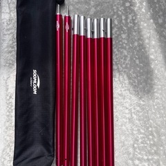 【キャンプ用品】テントポール 2本セット の画像