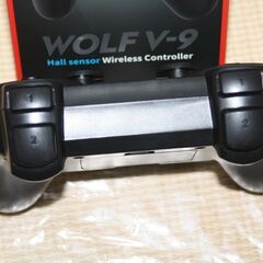 PC用ワイヤレスコントローラー 電池式 PSタイプ 振動機能あり 未使用品の画像
