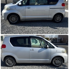 北海道旭川 TOYOTA ポルテ 2006(平成18年)車 助手席自動スライドドア キーレス エンジンスターターの画像