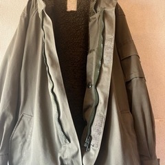 希少 80s 90s MAFCA88C古着　　　　フランス軍6070/8090 ミリタリーボアジャケットの画像