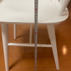 Noce ホワイトチェアの画像