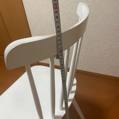 Noce ホワイトチェアの画像
