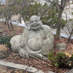 石像　布袋