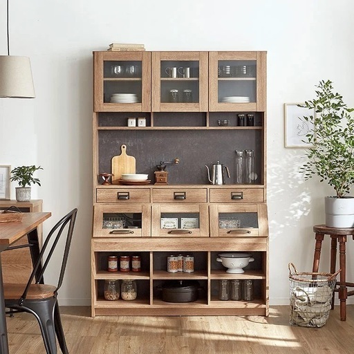 定価税込五万円 絶版品 LOWYA 食器棚・キッチンボード カフィック