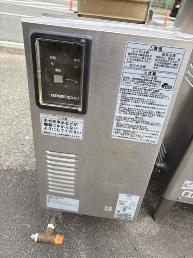 ■中古品 ホシザキ業務用食器洗浄機 JWE-680A（60Hz）3相200Ｖ 2010年 ガスブースター付き WB-25H-2 201