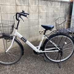 15日まで！カゴ付き自転車