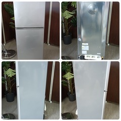 ★[八4157]  AQUA　2012年製　ノンフロン冷凍冷蔵庫　137L  AQR-141B(SB) 形　外形寸法　幅476㎜  奥行550㎜  高さ1211㎜の画像