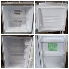 ★[八4157]  AQUA　2012年製　ノンフロン冷凍冷蔵庫　137L  AQR-141B(SB) 形　外形寸法　幅476㎜  奥行550㎜  高さ1211㎜の画像