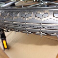 ほぼ新品の折りたたみ自転車の画像