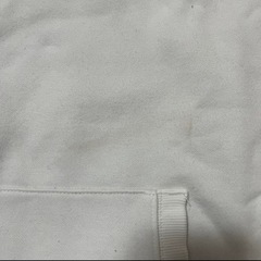 トミージーンズ　tommy jeans トレーナー　フード付き　パーカー　白　Lの画像