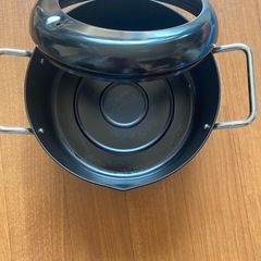 天ぷら鍋の画像