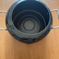 天ぷら鍋の画像