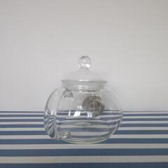 ガラス　ティーポットの画像