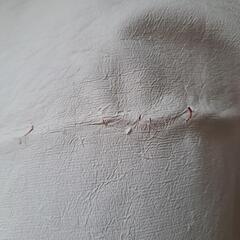 無料❗少々難あり。オムツ替えシート　赤の画像