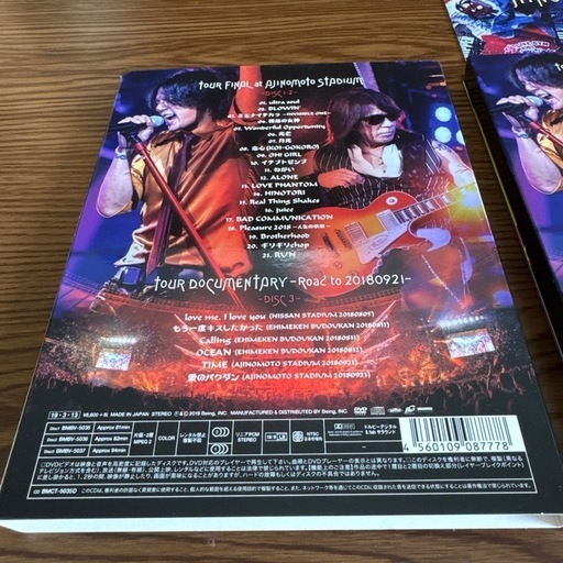 セット！B’z Hinotori & Inaba Koshi en