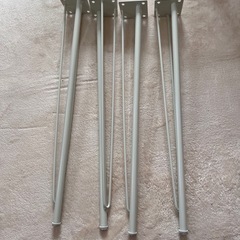 ニトリ　ワイヤー脚　白　4本セット