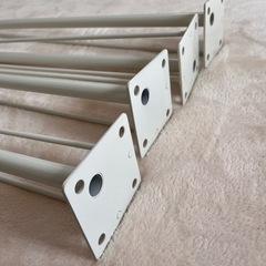 ニトリ　ワイヤー脚　白　4本セットの画像