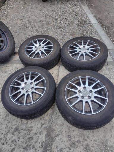 １５インチアルミ　夏タイヤ　4本セット　195 65 15