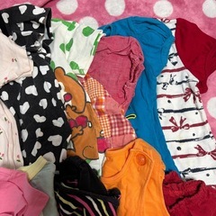 女の子　夏服　セット　まとめ　Tシャツ　90 95　ズボン　半袖の画像
