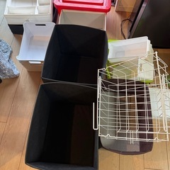 【無料】収納用品　箱　かごの画像