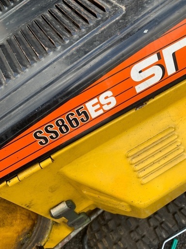 スズキ　除雪機　SS865ES 8馬力　現状