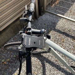 自転車　カゴ付き　スマホホルダー付き　オート