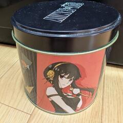 スパイファミリーの缶の画像